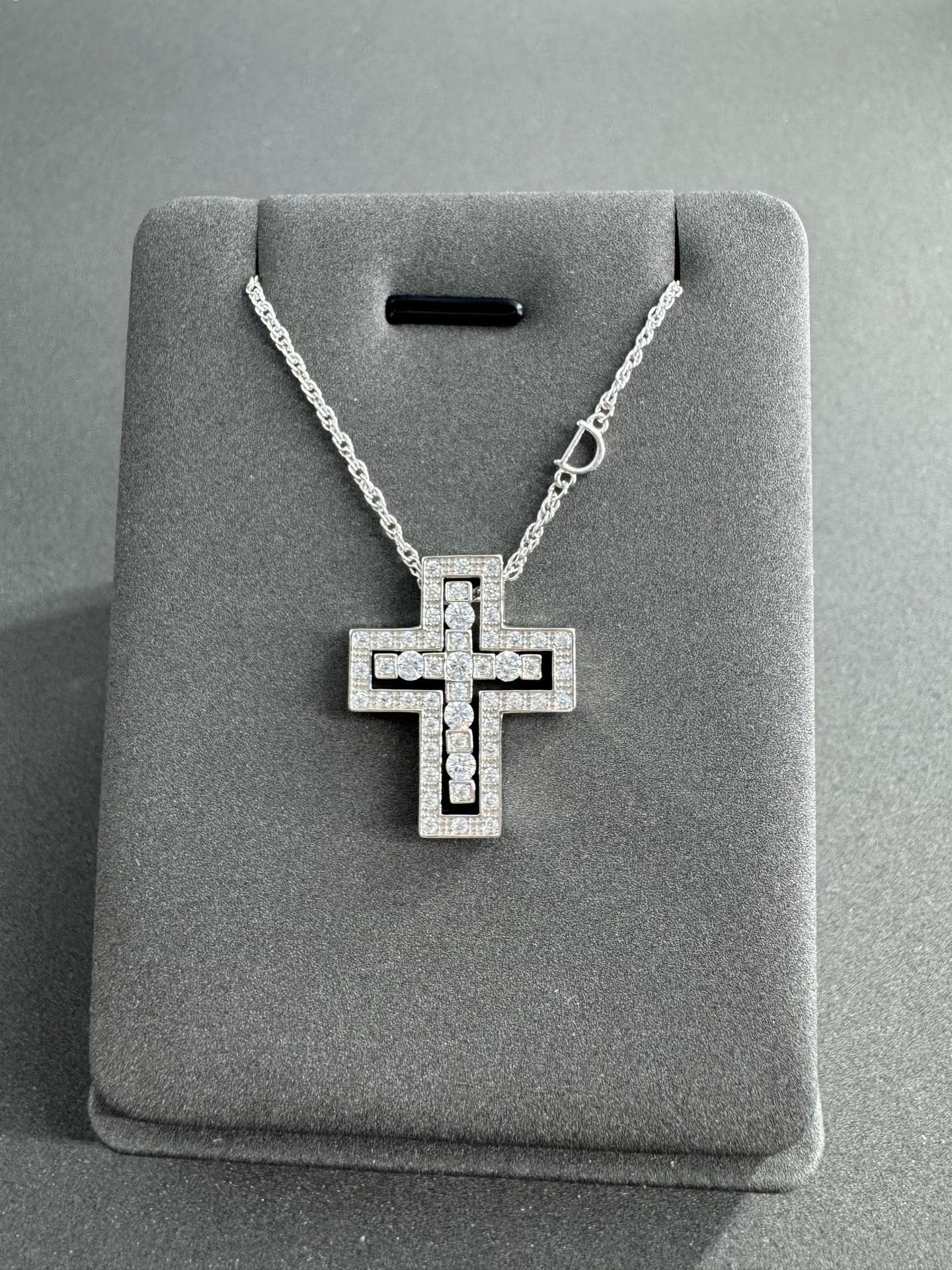 Chrome Hearts D Cross Pendant Necklace